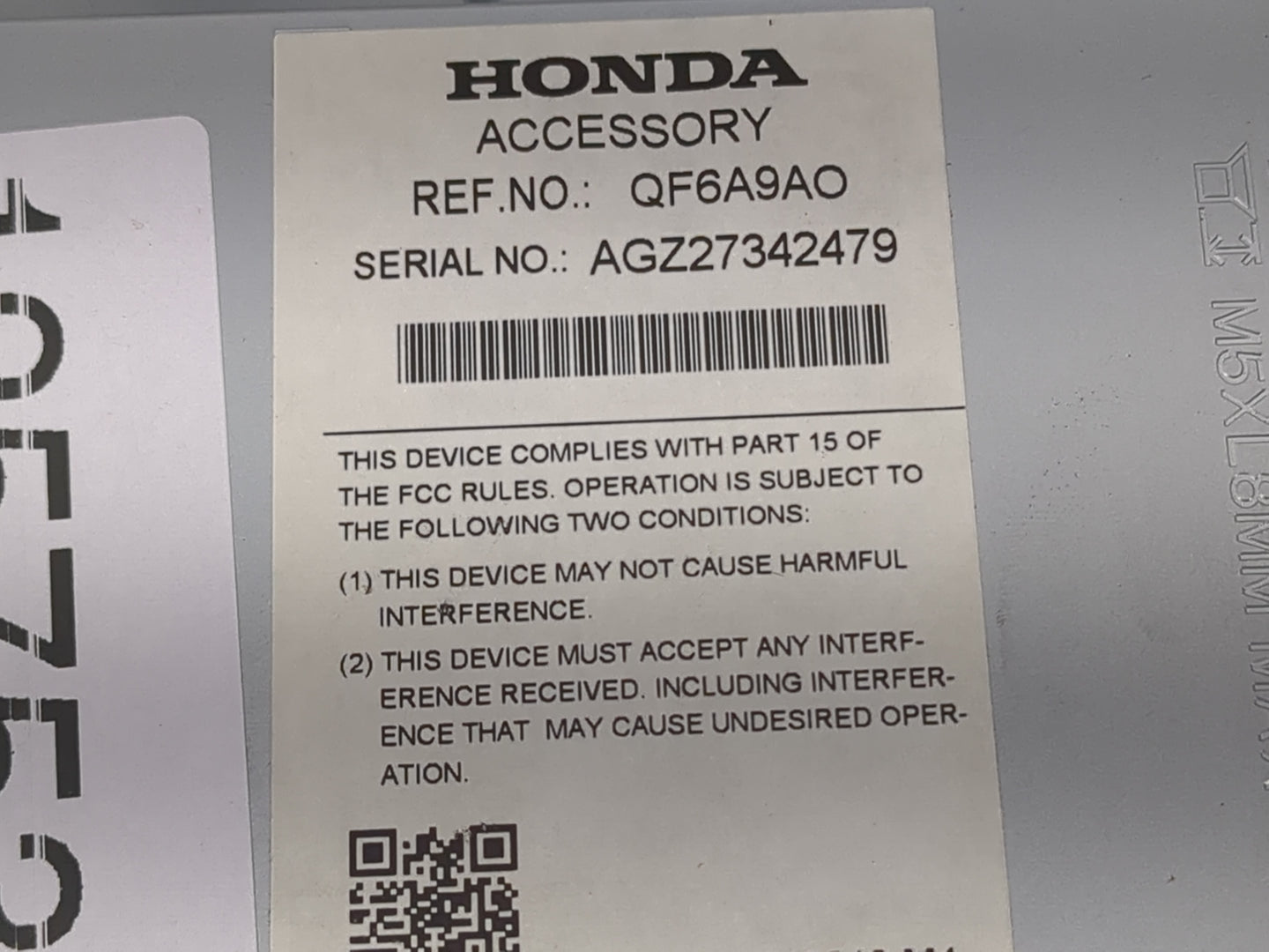 2021 Honda Pilot Information Display Screen - Oemusedautoparts1.com