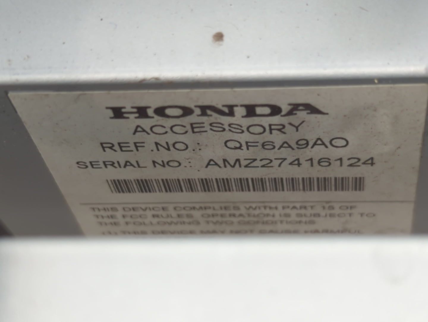 2021 Honda Pilot Radio AM FM Cd Player Receiver Replacement P/N:39710-TG7-A010-M1 Fits OEM Used Auto Parts - Oemusedautopart