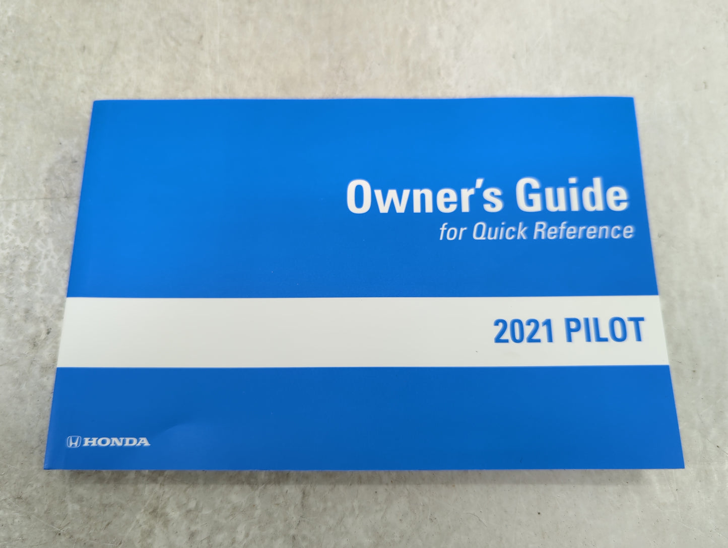 2021 Honda Pilot Owners Manual Book Guide P/N:00X31-TG7-G500 OEM Used Auto Parts - Oemusedautoparts1.com