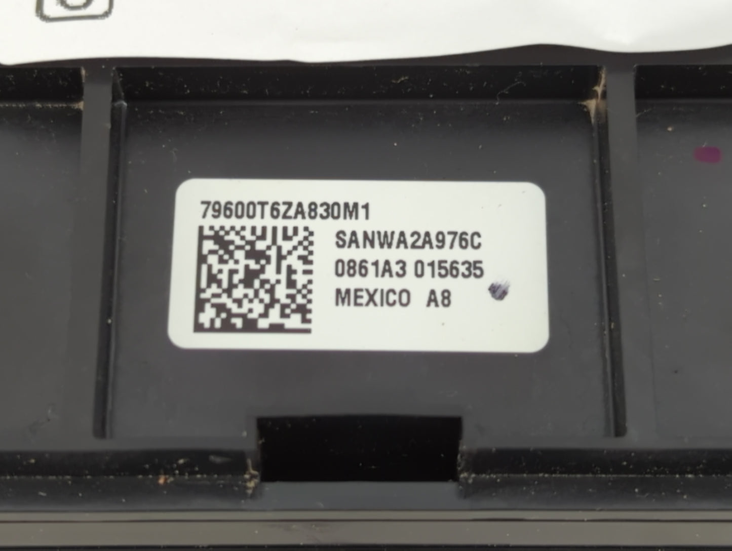 2021-2022 Honda Ridgeline Climate Control Module Temperature AC/Heater Replacement P/N:79600T6ZA830M1 Fits Fits 2021 2022 OE