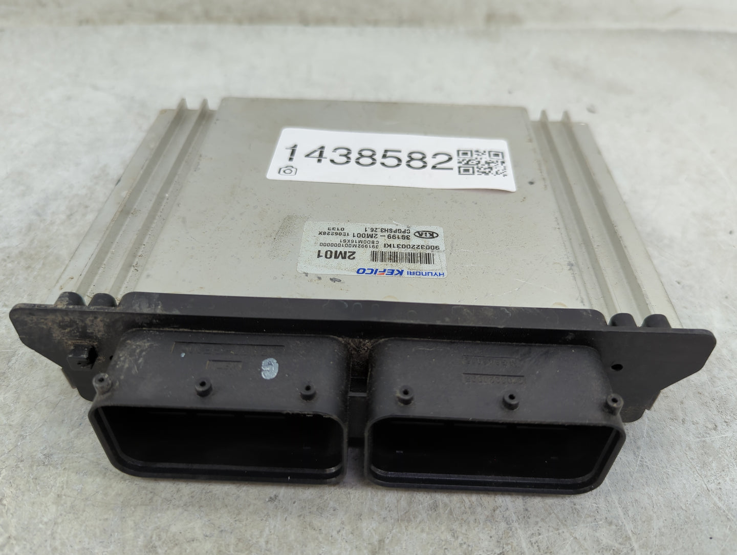 2020-2022 Hyundai Accent PCM Engine Control Computer ECU ECM PCU OEM P/N:39199-2M001 9003220031KI Fits Fits 2020 2021 2022 O