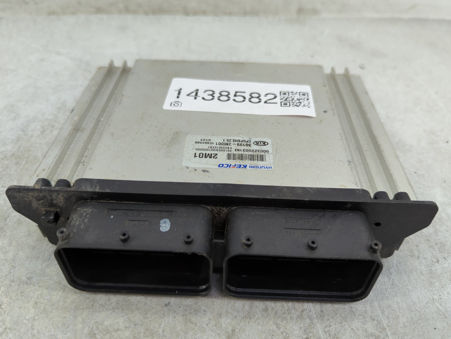 2020-2022 Hyundai Accent PCM Engine Control Computer ECU ECM PCU OEM P/N:39199-2M001 9003220031KI Fits Fits 2020 2021 2022 O