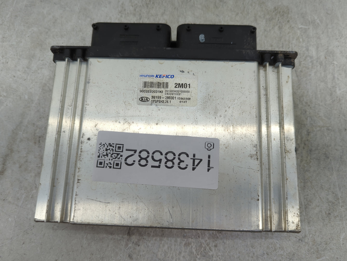 2020-2022 Hyundai Accent PCM Engine Control Computer ECU ECM PCU OEM P/N:39199-2M001 9003220031KI Fits Fits 2020 2021 2022 O