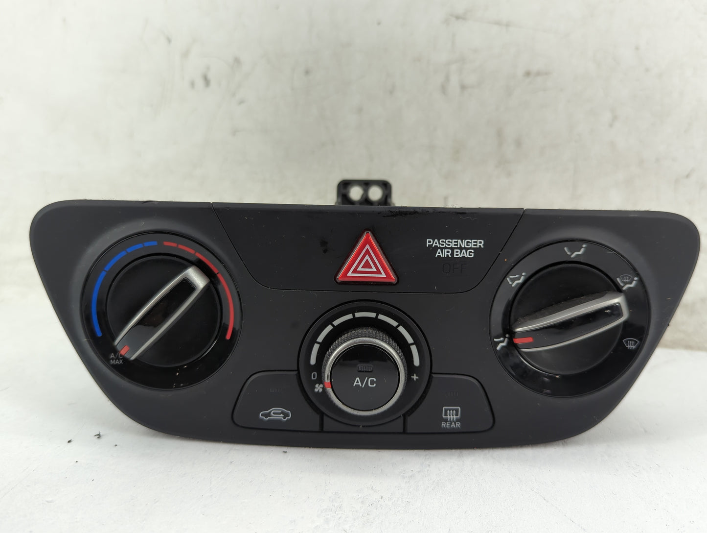 2018-2022 Hyundai Accent Climate Control Module Temperature AC/Heater Replacement P/N:97250J0001RDR Fits OEM Used Auto Parts