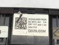 2018-2022 Hyundai Accent Climate Control Module Temperature AC/Heater Replacement P/N:97250J0001RDR Fits OEM Used Auto Parts