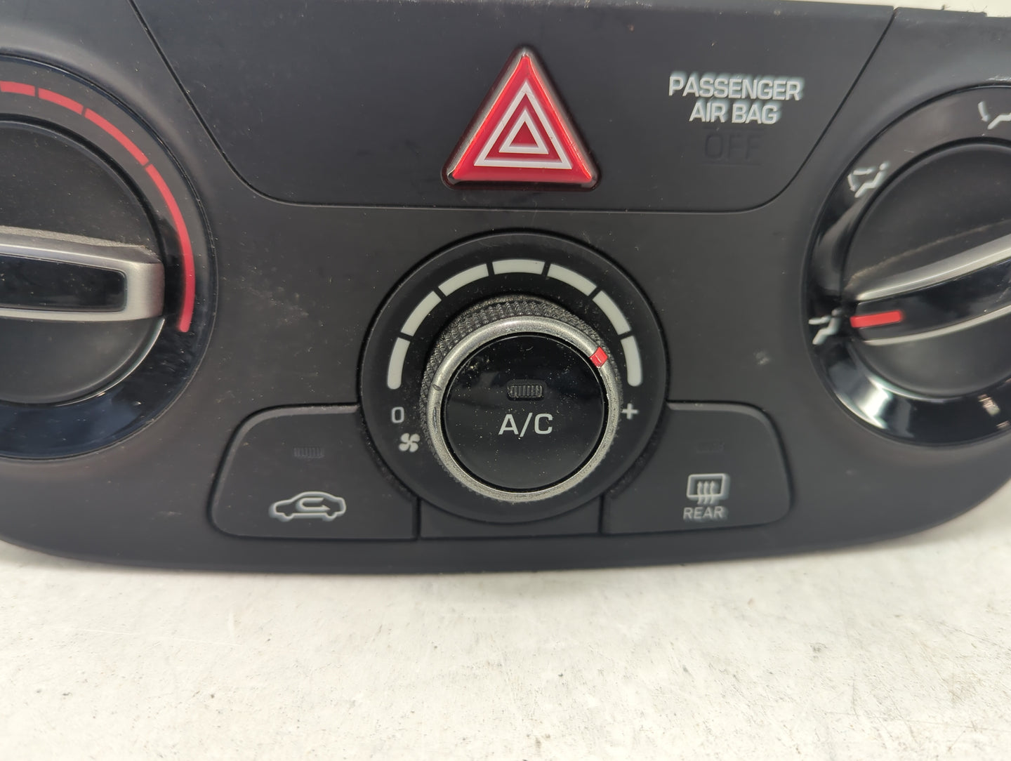 2018-2022 Hyundai Accent Climate Control Module Temperature AC/Heater Replacement P/N:97250J0001RDR Q029J00M Fits OEM Used A