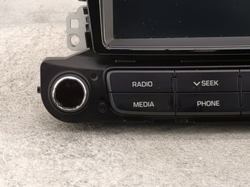 2018-2022 Hyundai Accent Radio AM FM Cd Player Receiver Replacement P/N:96160J0010VTT ATBB0JOAN Fits Fits 2018 2019 2020 2021 2022 OEM Used Auto Parts