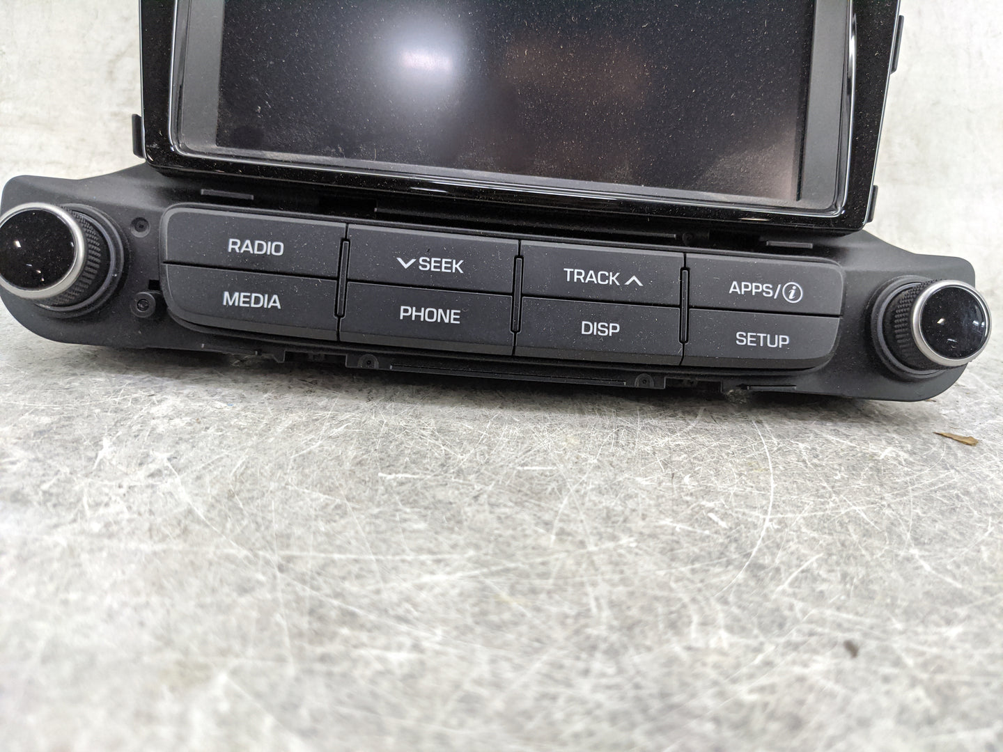 2018-2022 Hyundai Accent Radio AM FM Cd Player Receiver Replacement P/N:96160J0000URD ADBB0J0AN Fits Fits 2018 2019 2020 202