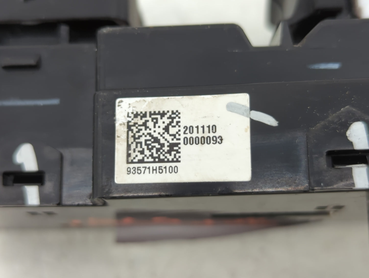 2018-2022 Hyundai Accent Master Power Window Switch Replacement Driver Side Left P/N:171011 93571H5100 Fits OEM Used Auto Pa