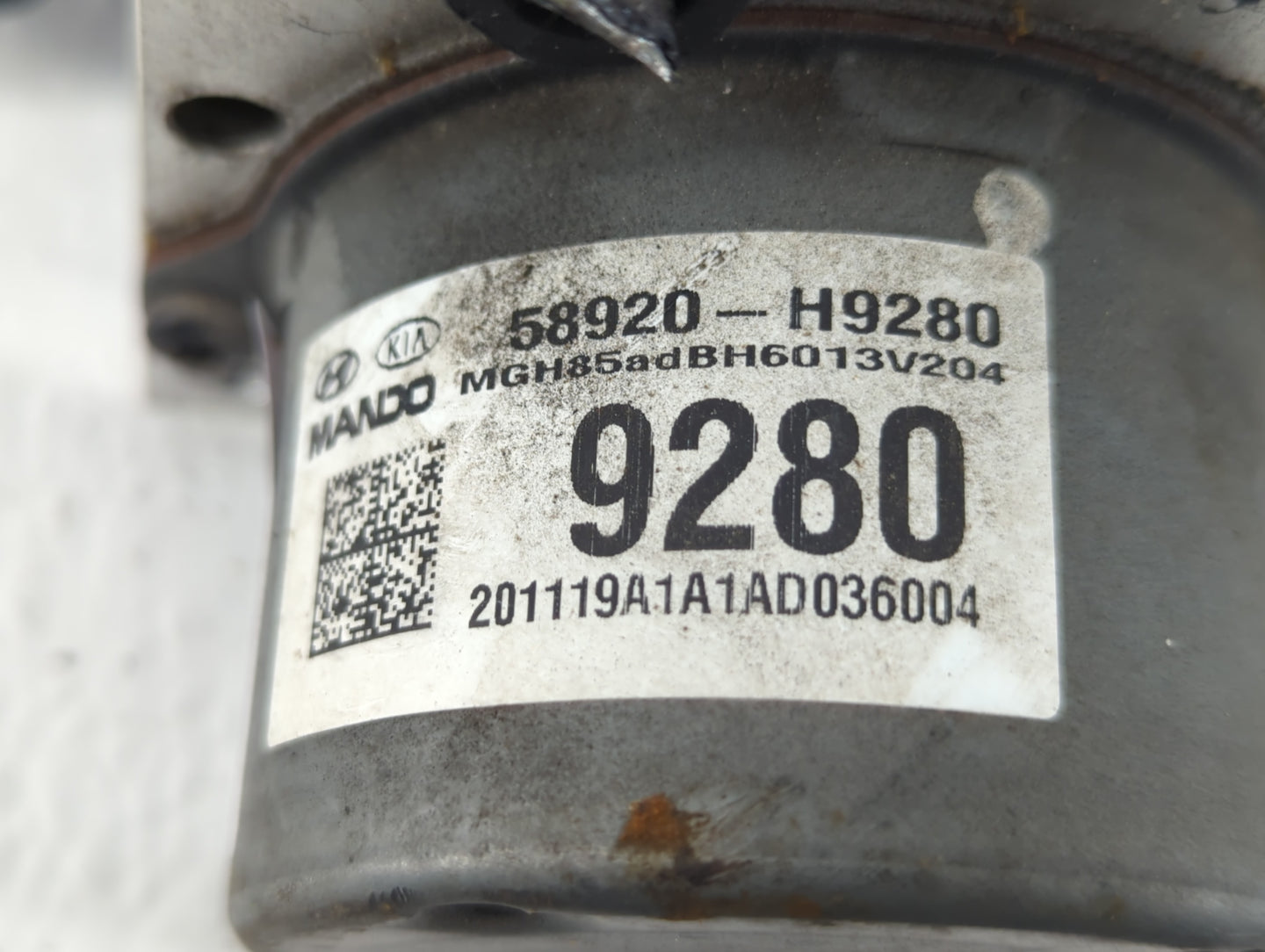 2020-2022 Hyundai Accent ABS Pump Control Module Replacement P/N:58920-H9280 Fits Fits 2020 2021 2022 OEM Used Auto Parts - 