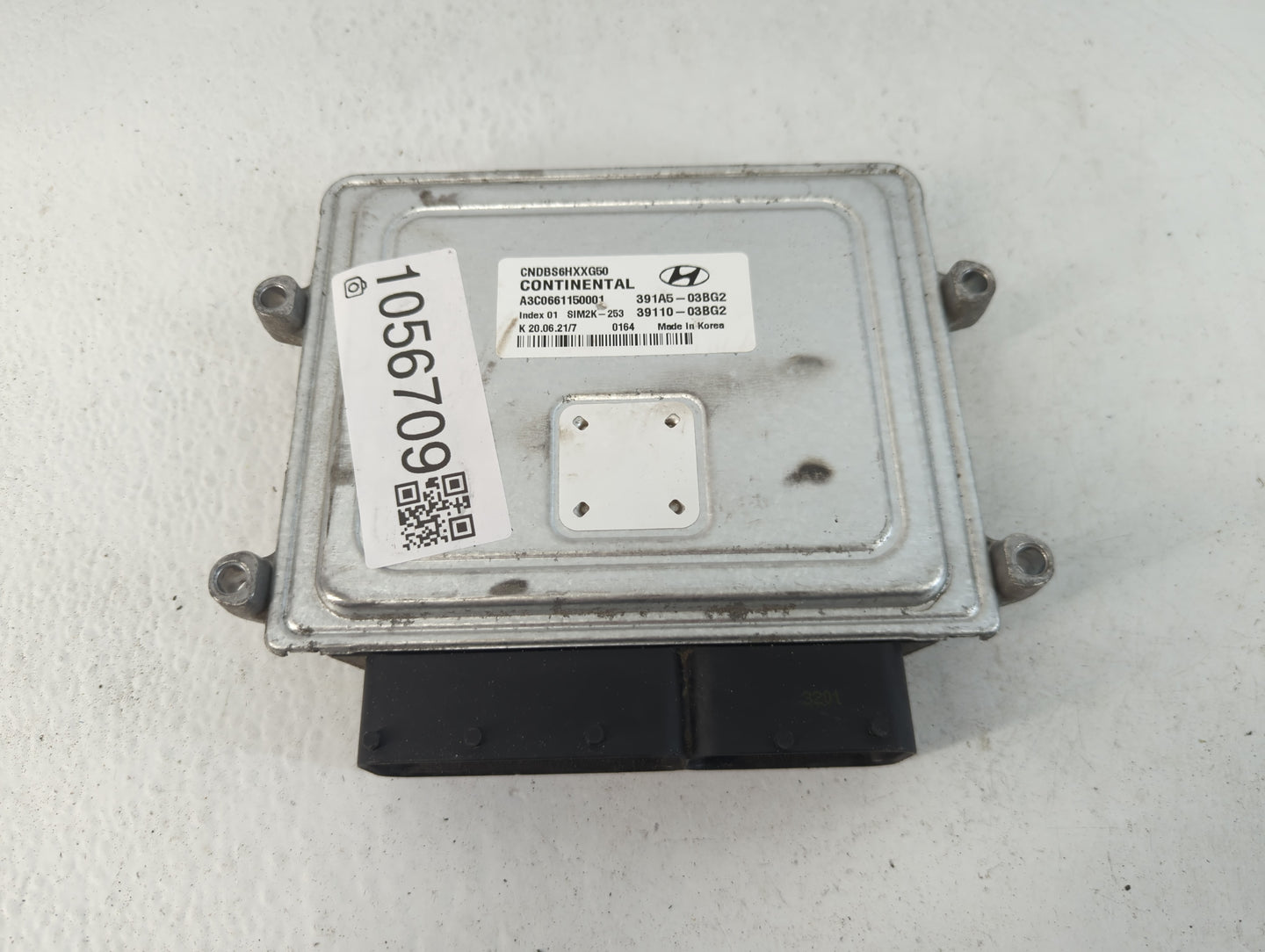 2021-2022 Hyundai Elantra PCM Engine Control Computer ECU ECM PCU OEM P/N:39110-03BG2 391A5-03BG2 Fits Fits 2021 2022 OEM Us
