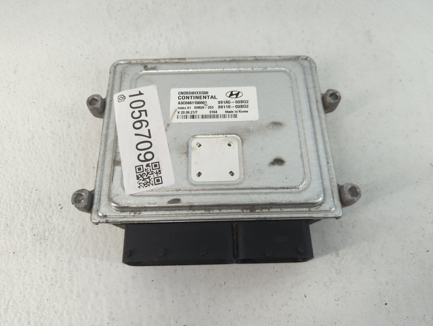 2021-2022 Hyundai Elantra PCM Engine Control Computer ECU ECM PCU OEM P/N:39110-03BG2 391A5-03BG2 Fits Fits 2021 2022 OEM Us