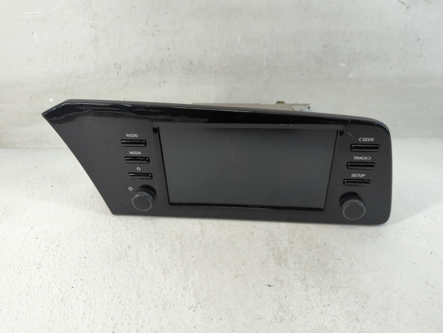 2021-2022 Hyundai Elantra Radio AM FM Cd Player Receiver Replacement P/N:96160-AA240M6R Fits Fits 2021 2022 OEM Used Auto Pa
