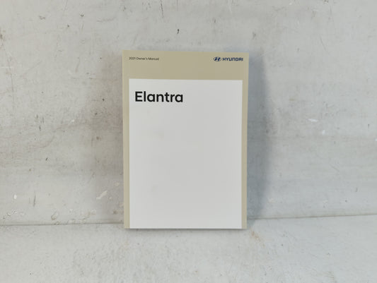 2021 Hyundai Elantra Owners Manual Book Guide P/N:LOAO-EU12F OEM Used Auto Parts - Oemusedautoparts1.com