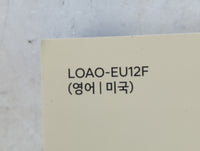 2021 Hyundai Elantra Owners Manual Book Guide P/N:LOAO-EU12F OEM Used Auto Parts - Oemusedautoparts1.com