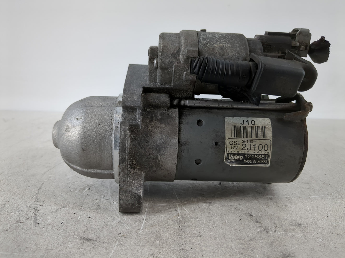 2021-2022 Hyundai Elantra Car Starter Motor Solenoid OEM P/N:36100-2J100 Fits Fits 2021 2022 OEM Used Auto Parts - Oemusedau