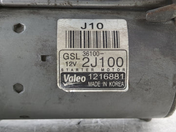 2021-2022 Hyundai Elantra Car Starter Motor Solenoid OEM P/N:36100-2J100 Fits Fits 2021 2022 OEM Used Auto Parts