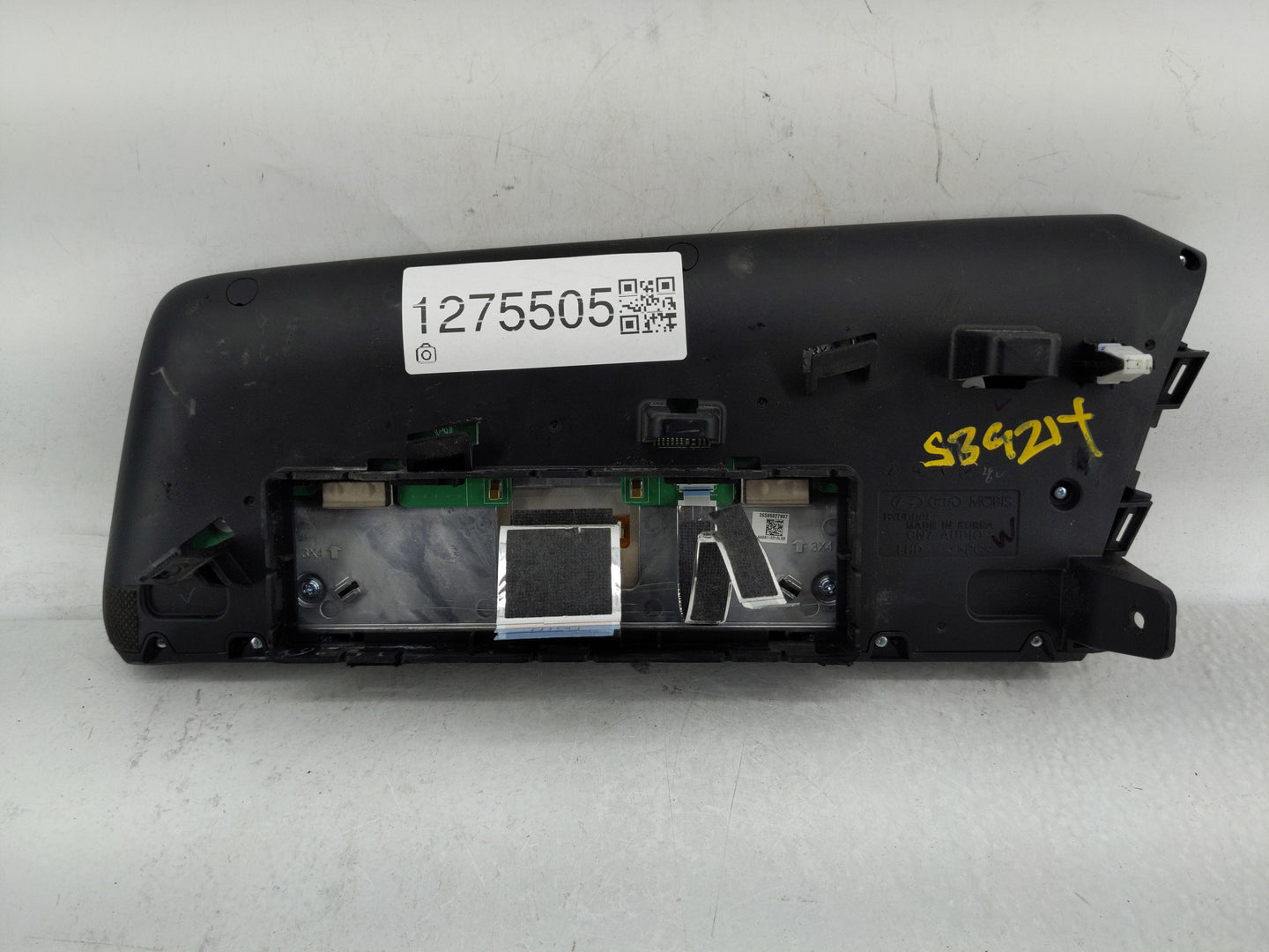2021-2022 Hyundai Elantra Radio AM FM Cd Player Receiver Replacement Fits Fits 2021 2022 OEM Used Auto Parts - Oemusedautopa