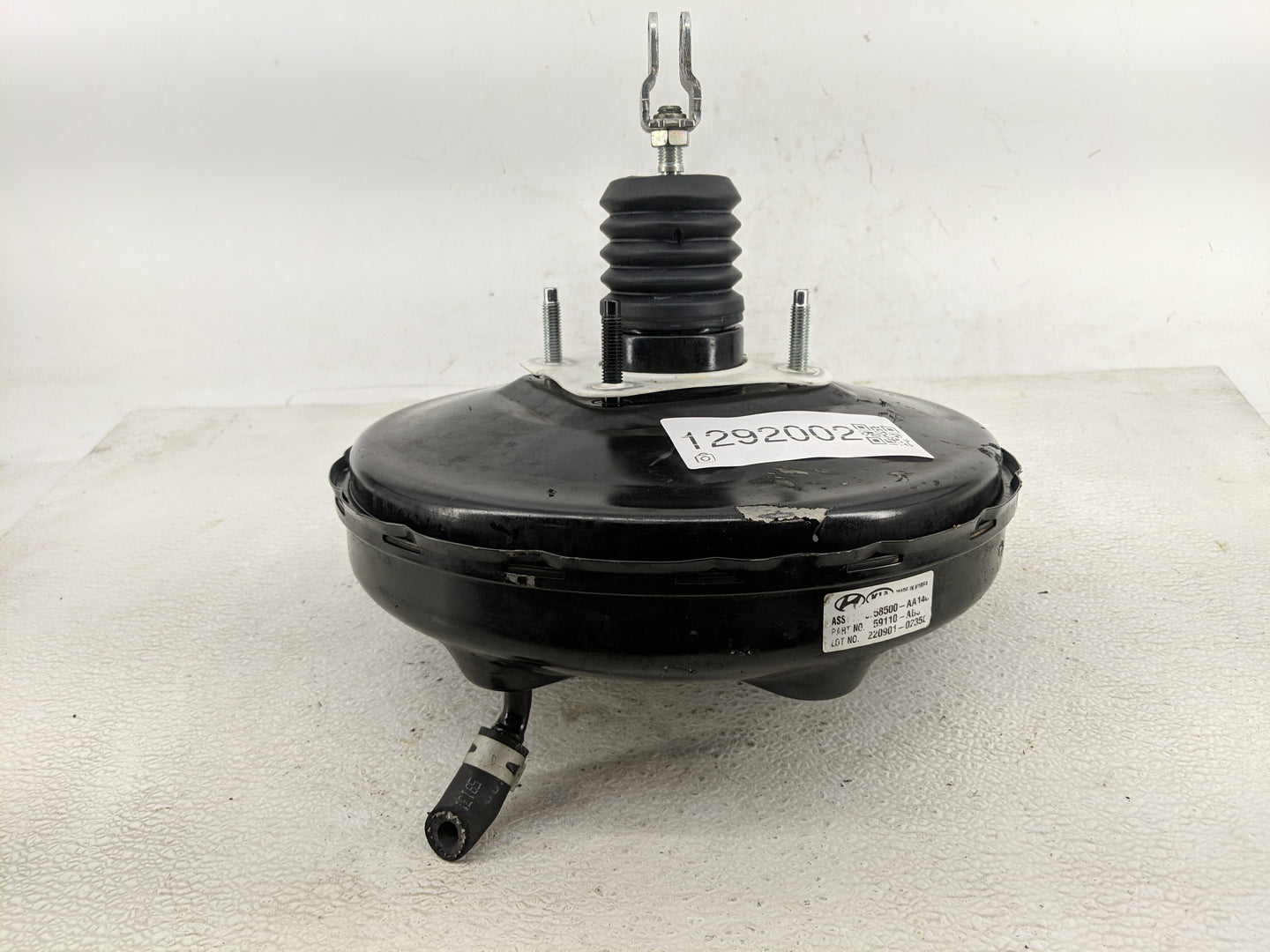 2021-2022 Hyundai Elantra Power Brake Booster Oem 1292002 - Oemusedautoparts1.com