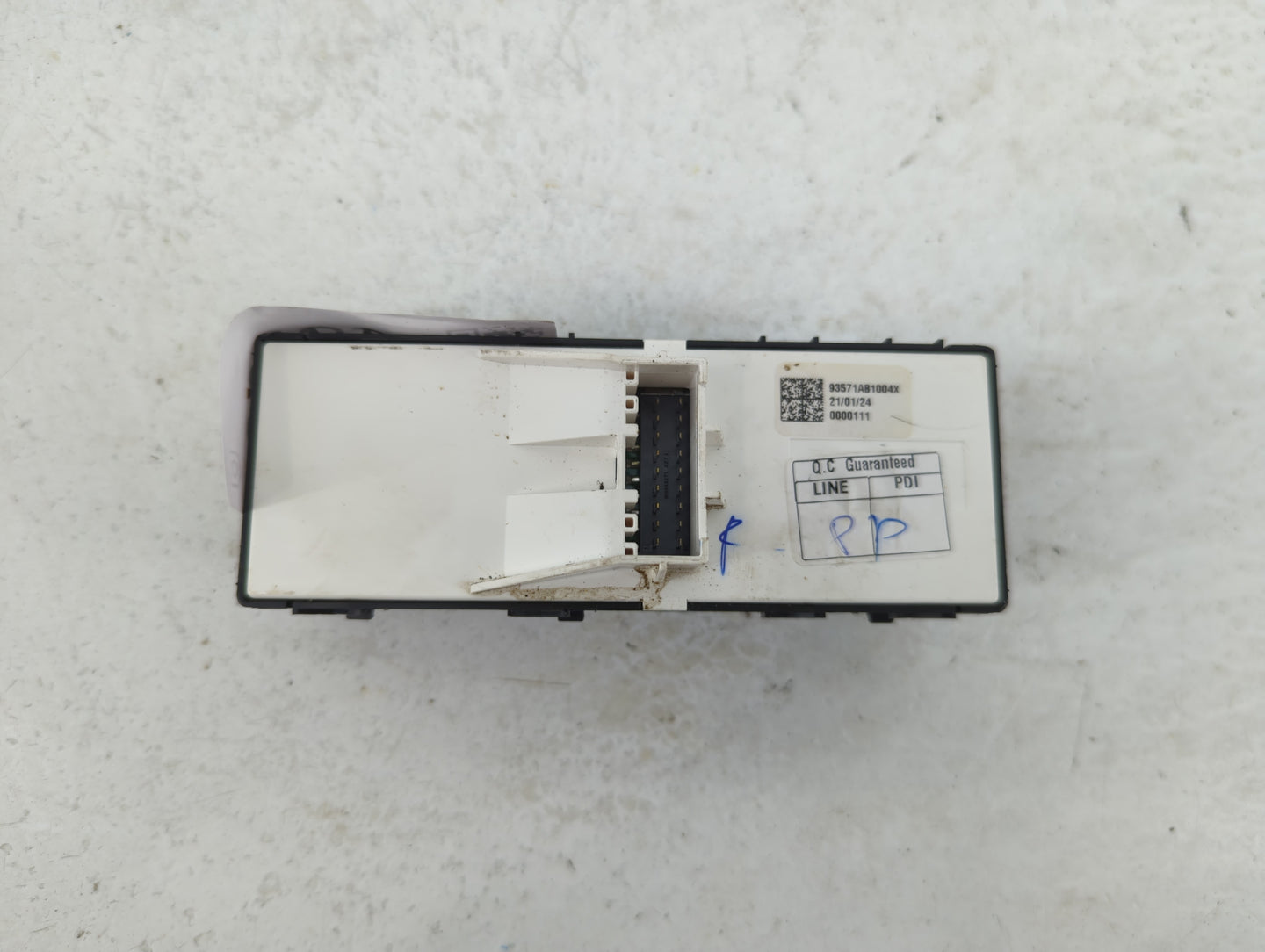 2021-2022 Hyundai Elantra Master Power Window Switch Replacement Driver Side Left P/N:93571AB1004X Fits Fits 2021 2022 OEM U