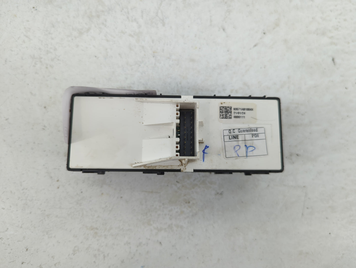 2021-2022 Hyundai Elantra Master Power Window Switch Replacement Driver Side Left P/N:93571AB1004X Fits Fits 2021 2022 OEM U
