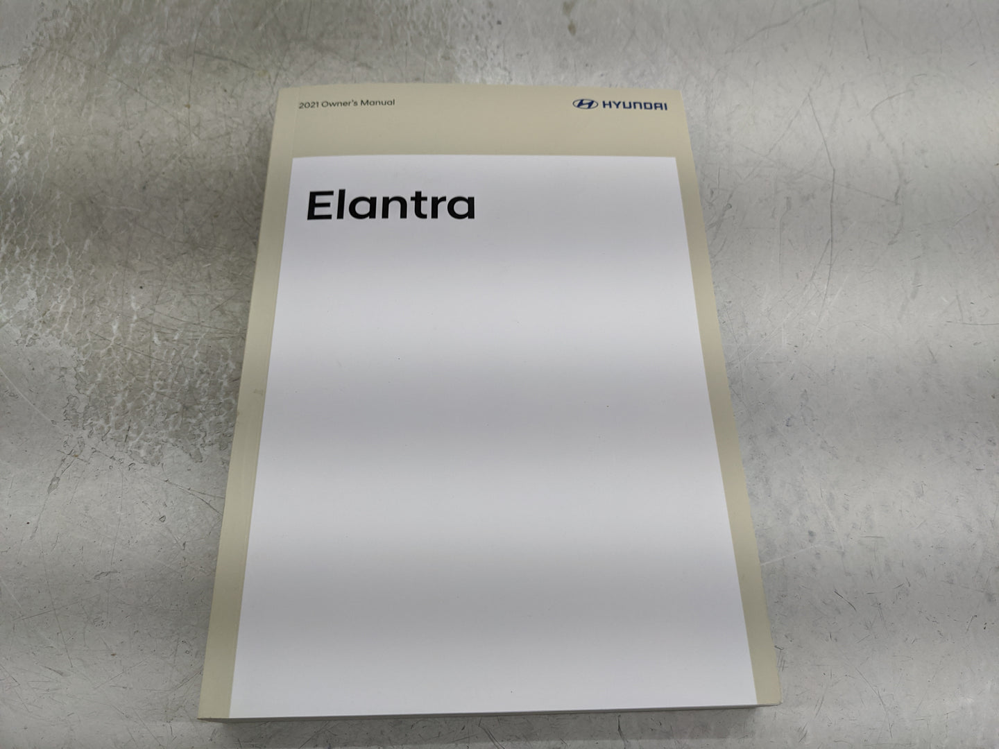2021 Hyundai Elantra Owners Manual Book Guide OEM Used Auto Parts - Oemusedautoparts1.com