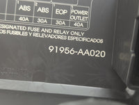 2021-2022 Hyundai Elantra Fusebox Fuse Box Panel Relay Module P/N:91956-AA020 Fits Fits 2021 2022 OEM Used Auto Parts - Oemu