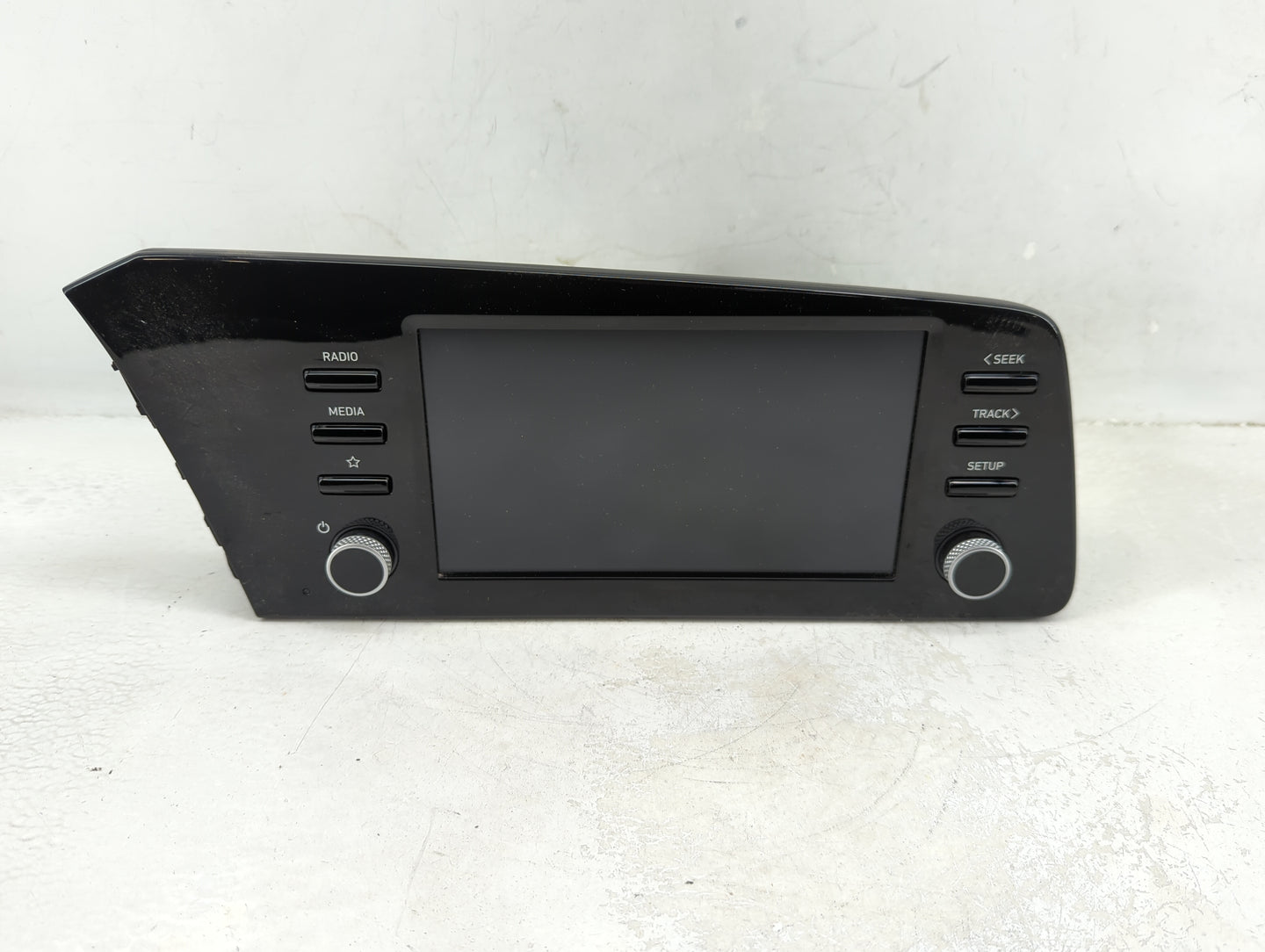 2021-2022 Hyundai Elantra Radio AM FM Cd Player Receiver Replacement P/N:96160-AA240L5R Fits Fits 2021 2022 OEM Used Auto Pa