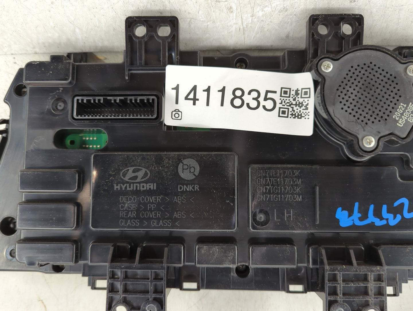 2021 Hyundai Elantra Instrument Cluster Speedometer Gauges P/N:94021-AA130 Fits OEM Used Auto Parts - Oemusedautoparts1.com