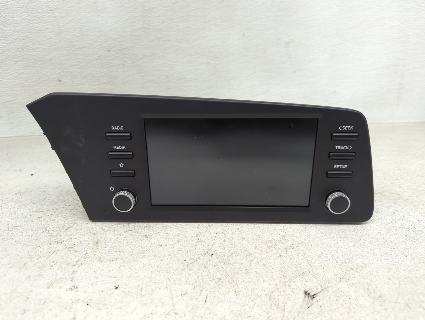 2021-2022 Hyundai Elantra Radio AM FM Cd Player Receiver Replacement P/N:96160-AA240LS5 Fits Fits 2021 2022 OEM Used Auto Pa