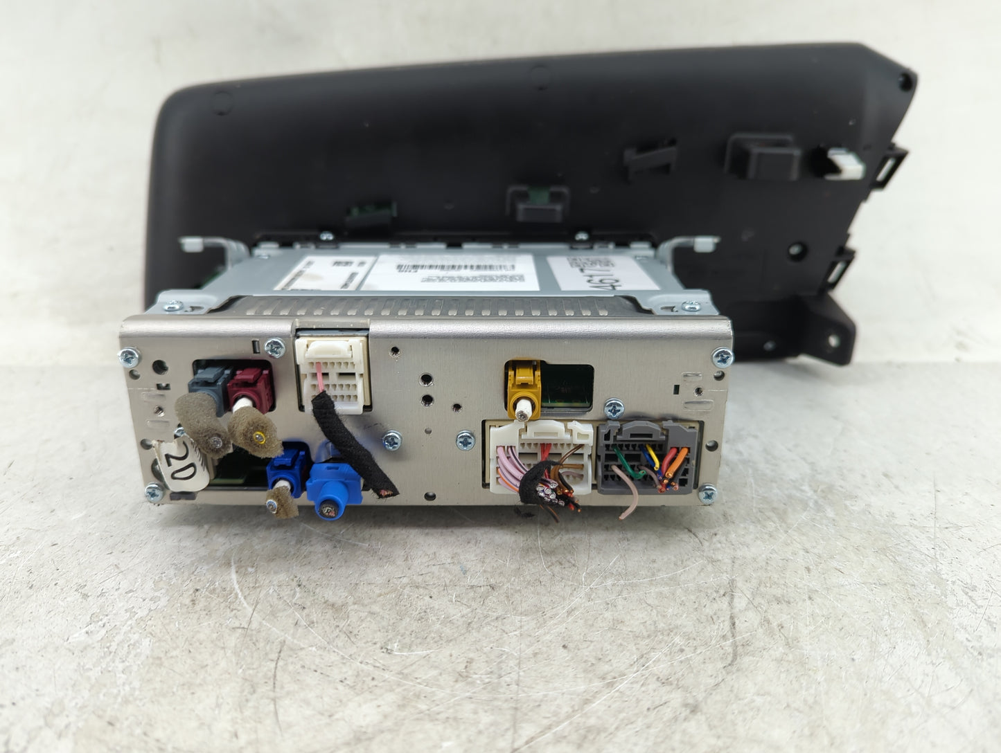 2021 Hyundai Elantra Radio AM FM Cd Player Receiver Replacement P/N:96160-AA040JA Fits OEM Used Auto Parts - Oemusedautopart