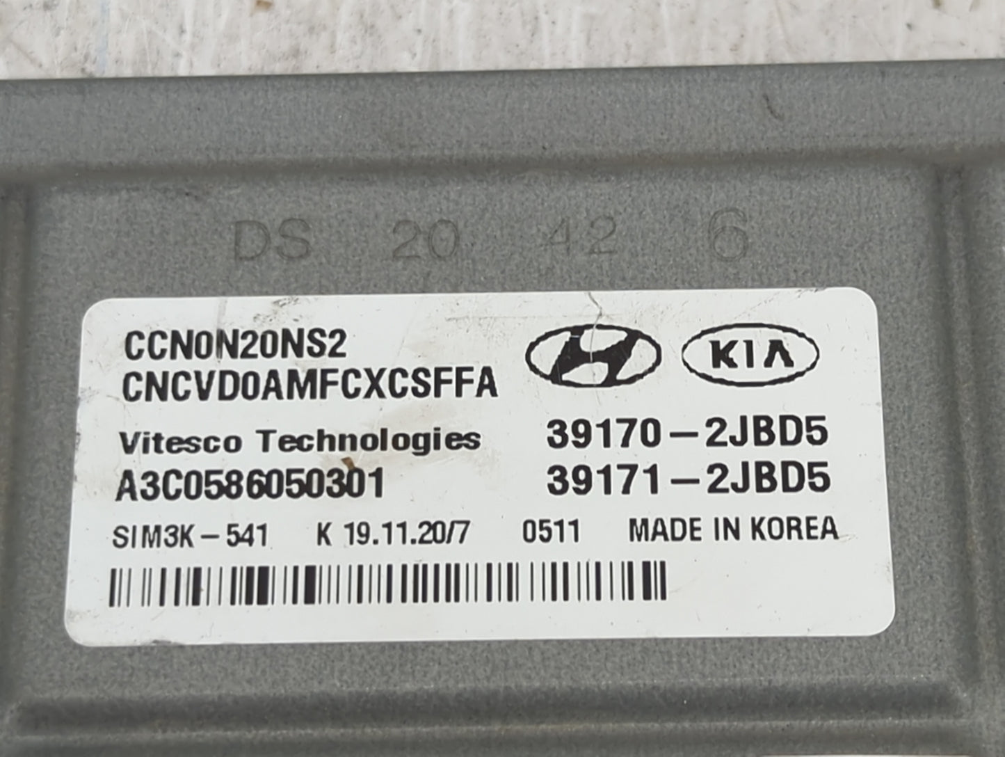 2021-2022 Hyundai Elantra PCM Engine Control Computer ECU ECM PCU OEM Fits OEM Used Auto Parts - Oemusedautoparts1.com