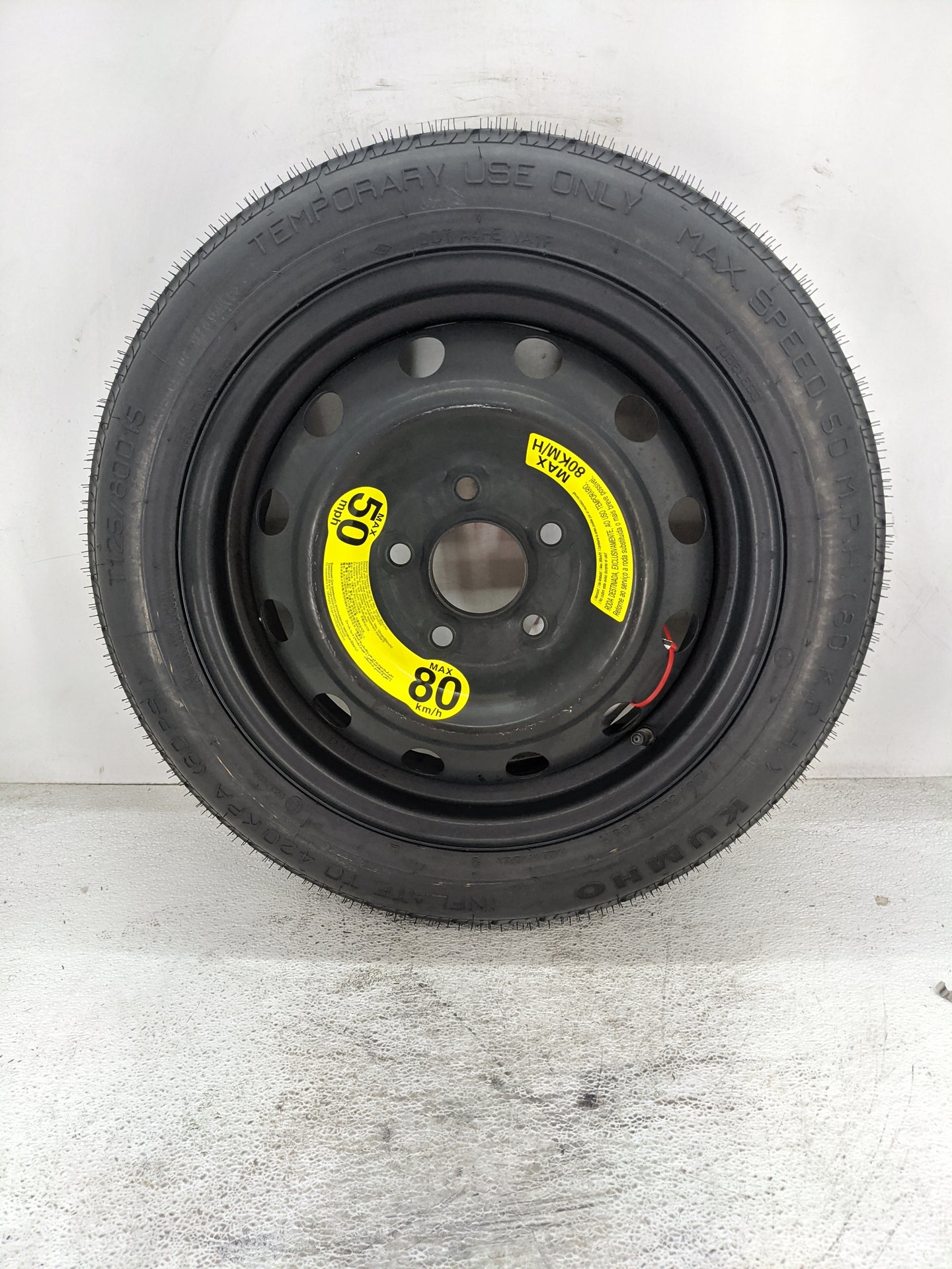 2011-2022 Hyundai Elantra Spare Donut Tire Wheel Rim Oem 1461503 - Oemusedautoparts1.com