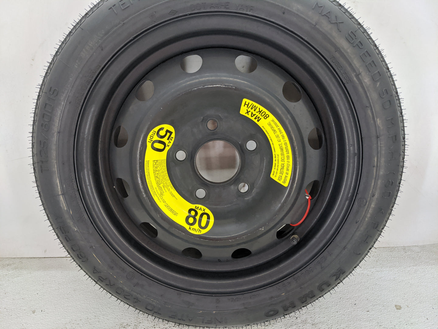 2011-2022 Hyundai Elantra Spare Donut Tire Wheel Rim Oem 1461503 - Oemusedautoparts1.com