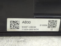 2021-2022 Hyundai Elantra Instrument Cluster Speedometer Gauges P/N:94021-AB030 11004-39316DA Miles: Fits Fits 2021 2022 OEM