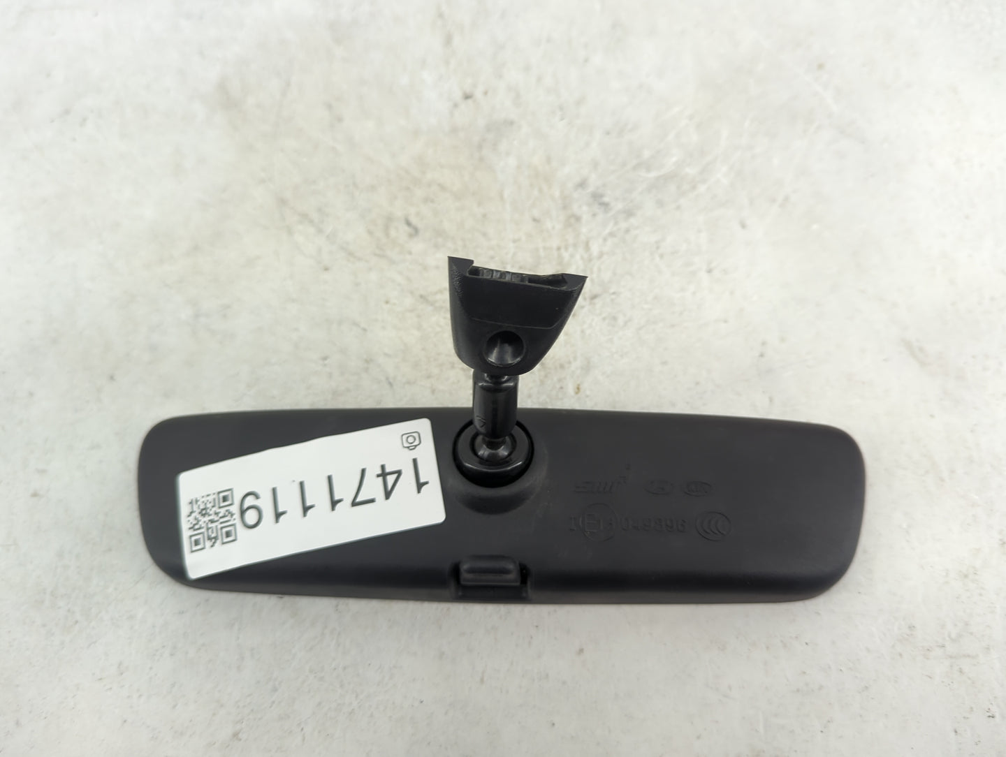 2021-2022 Hyundai Elantra Interior Rear View Mirror Replacement OEM P/N:049896 Fits Fits 2020 2021 2022 2023 OEM Used Auto P