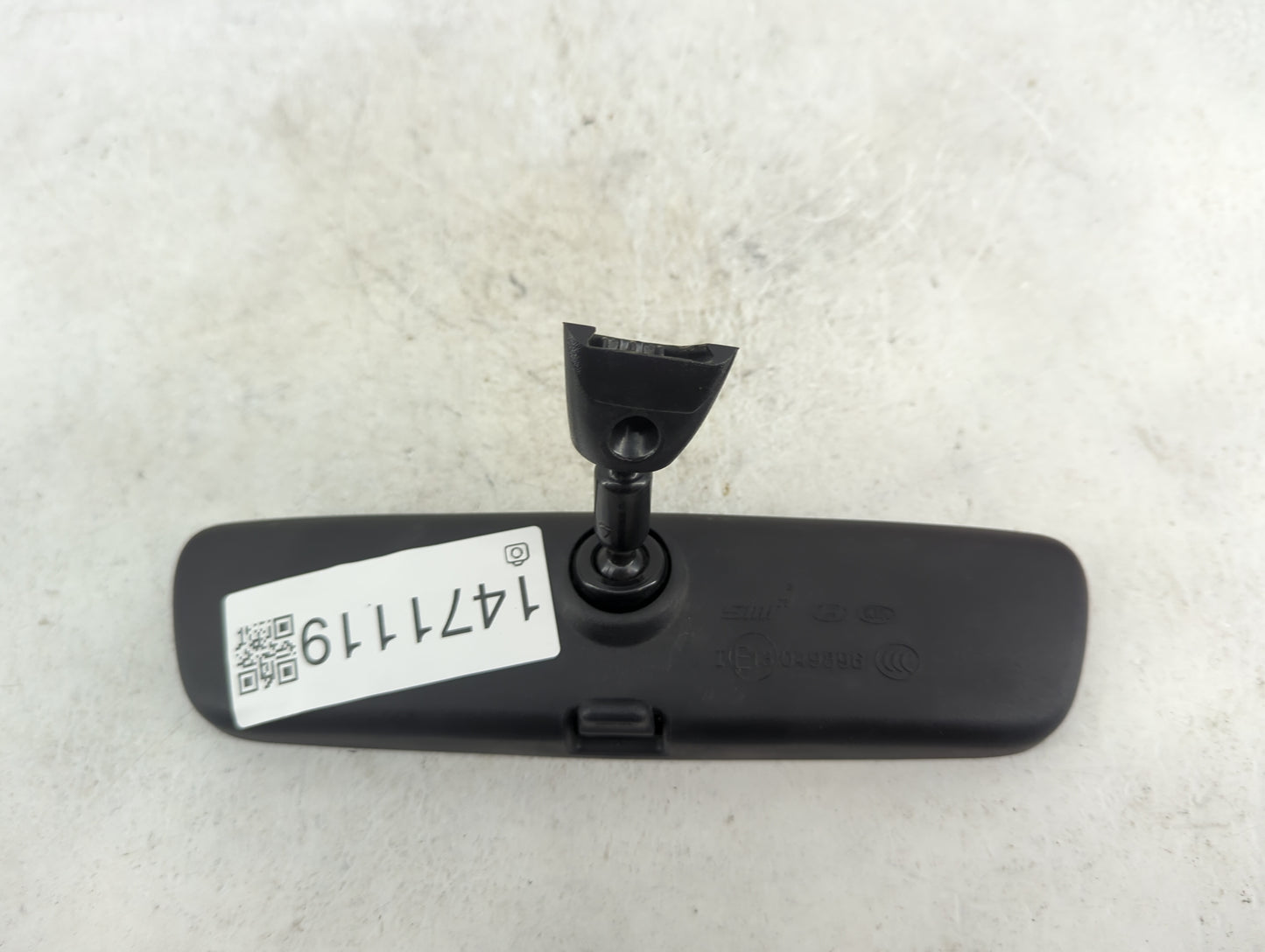 2021-2022 Hyundai Elantra Interior Rear View Mirror Replacement OEM P/N:049896 Fits Fits 2020 2021 2022 2023 OEM Used Auto P