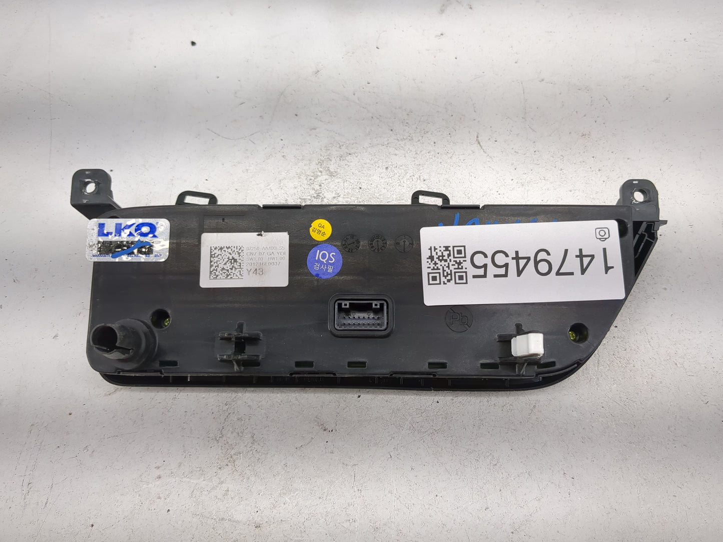 2021-2022 Hyundai Elantra Climate Control Module Temperature AC/Heater Replacement P/N:97250-AA400LS5 Fits Fits 2021 2022 OE