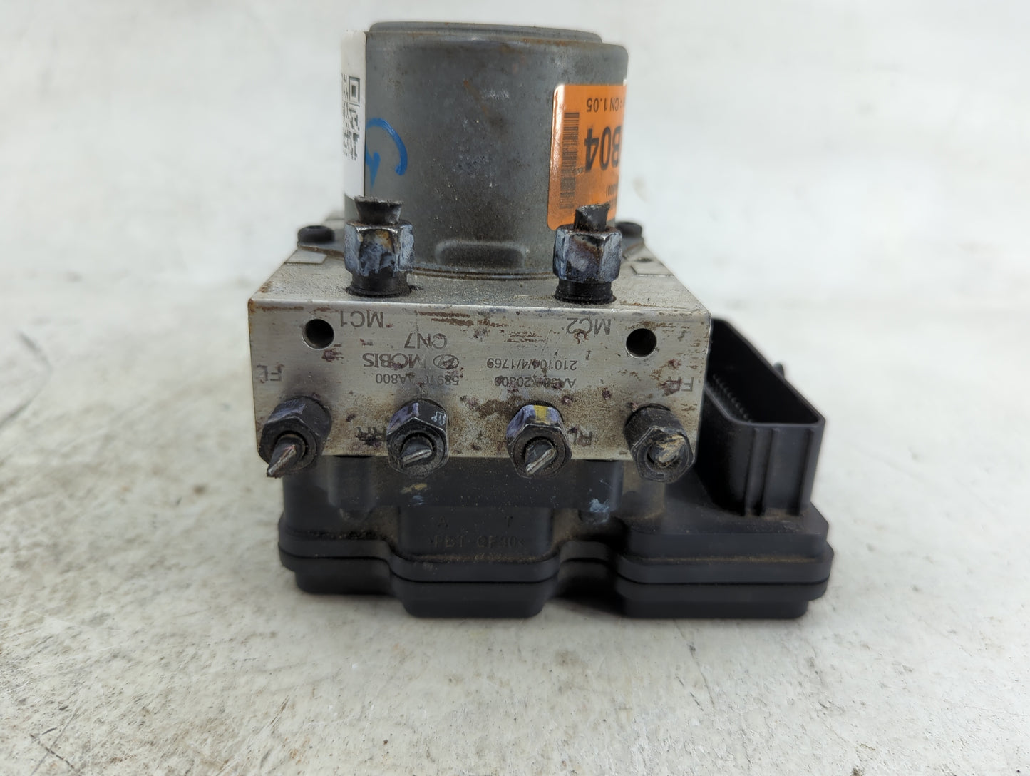 2021-2022 Hyundai Elantra ABS Pump Control Module Replacement P/N:58910-AA800 AA500-20800 Fits Fits 2021 2022 OEM Used Auto 