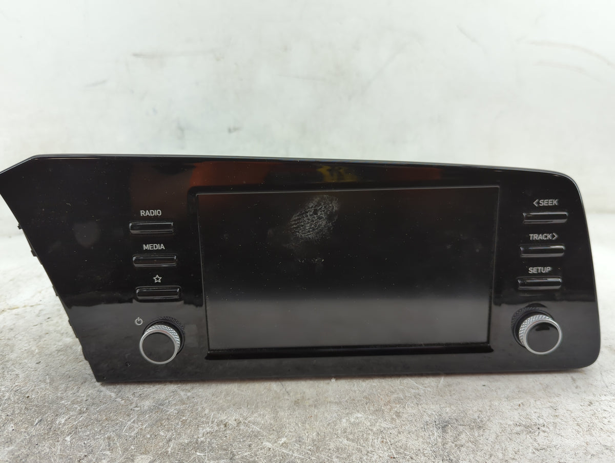 2021-2022 Hyundai Elantra Radio AM FM Cd Player Receiver Replacement P/N:96160-AA250L5R ADC400AAN Fits Fits 2021 2022 OEM Us