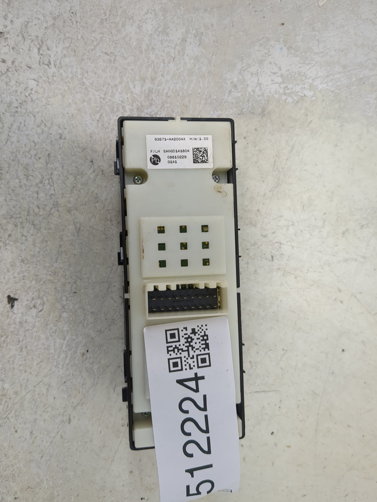 2021-2022 Hyundai Elantra Master Power Window Switch Replacement Driver Side Left P/N:93571-AA2004X SANGD1A180A Fits OEM Use