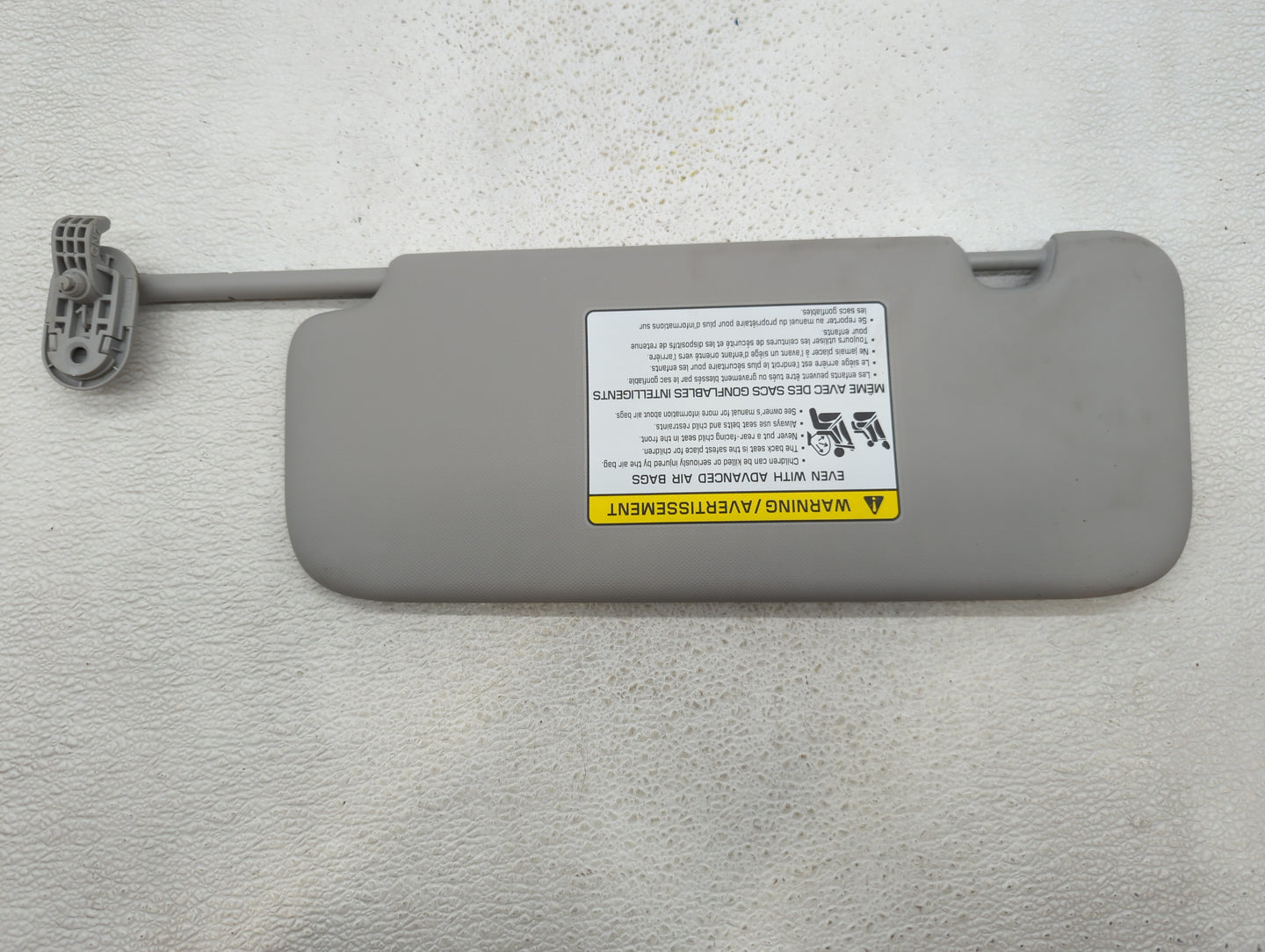 2021-2022 Hyundai Elantra Sun Visor Shade Replacement Passenger Right Mirror Fits Fits 2021 2022 OEM Used Auto Parts - Oemus