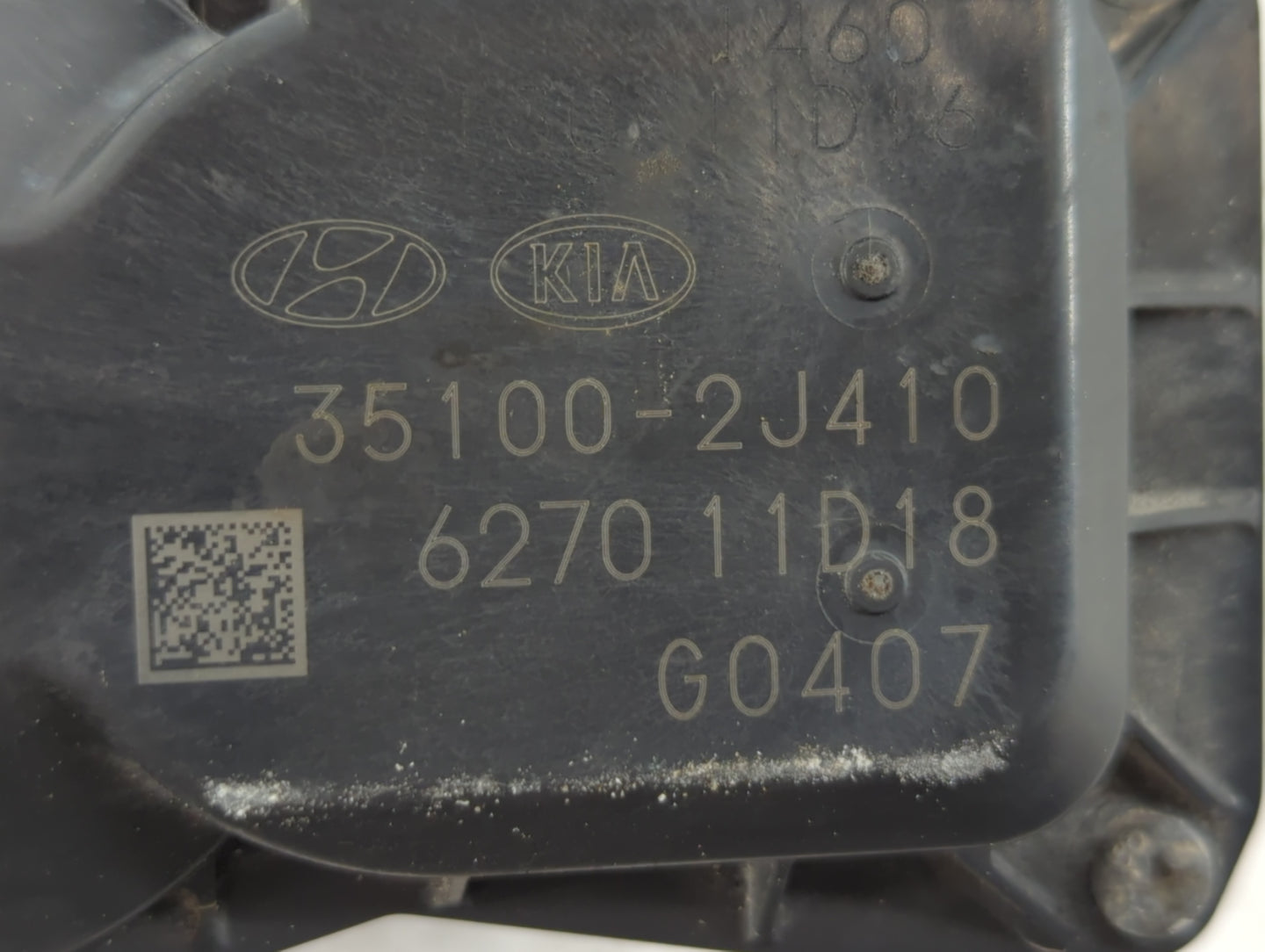 2021-2022 Hyundai Elantra Throttle Body P/N:35100-2J410 Fits Fits 2021 2022 OEM Used Auto Parts - Oemusedautoparts1.com