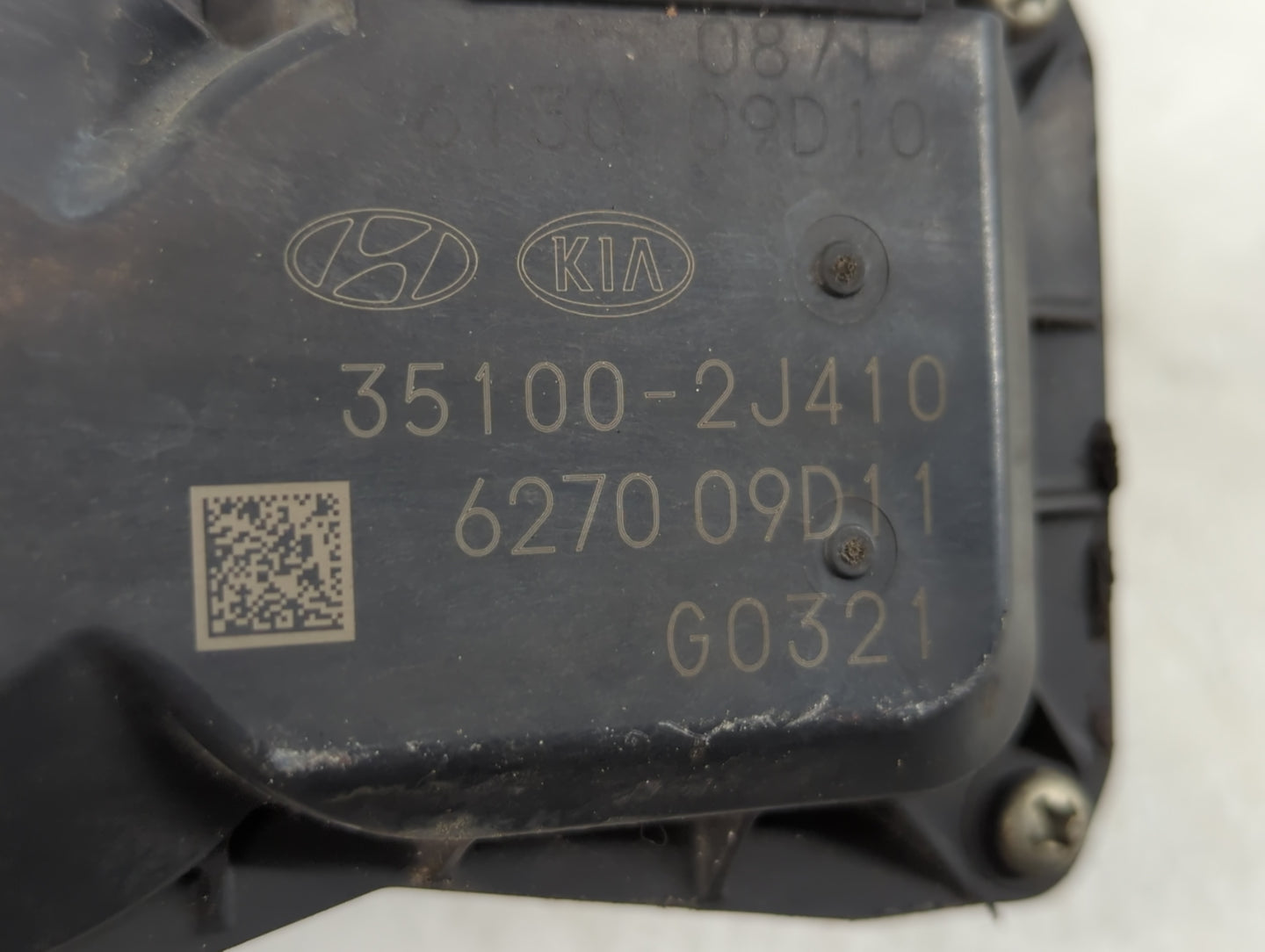 2021-2022 Hyundai Elantra Throttle Body P/N:35100-2J410 Fits Fits 2021 2022 OEM Used Auto Parts - Oemusedautoparts1.com