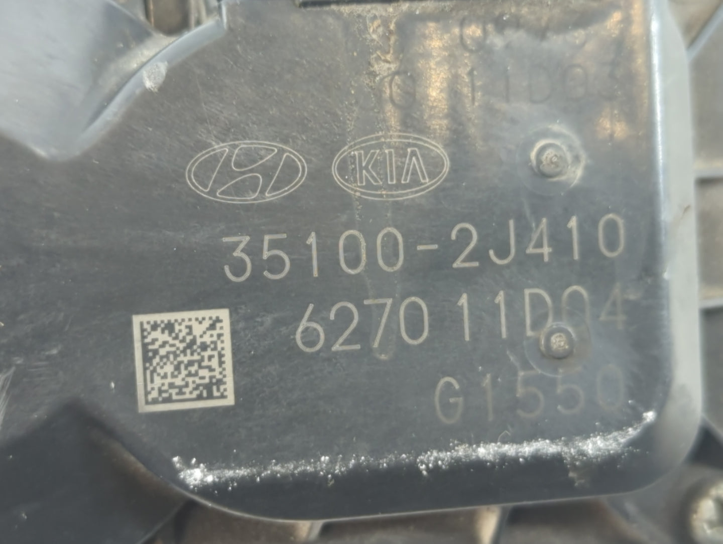 2021-2022 Hyundai Elantra Throttle Body P/N:35100-2J410 Fits Fits 2021 2022 OEM Used Auto Parts - Oemusedautoparts1.com