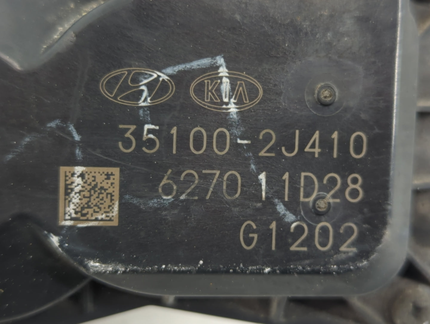 2021-2022 Hyundai Elantra Throttle Body P/N:6270 11D28 35100-2J410 Fits Fits 2021 2022 OEM Used Auto Parts - Oemusedautopart