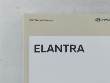 2021 Hyundai Elantra Owners Manual Book Guide P/N:MOBO-EU0DB OEM Used Auto Parts