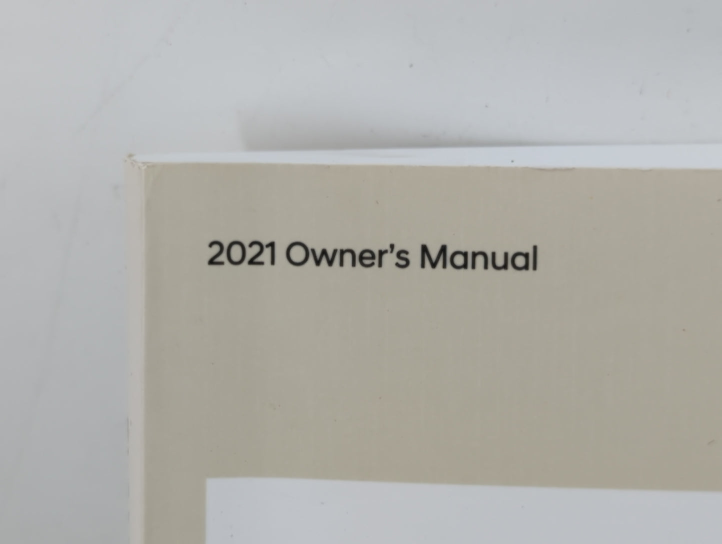 2021 Hyundai Elantra Owners Manual Book Guide OEM Used Auto Parts - Oemusedautoparts1.com