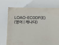 2021 Hyundai Elantra Owners Manual Book Guide P/N:LOAO-EC0DF OEM Used Auto Parts - Oemusedautoparts1.com