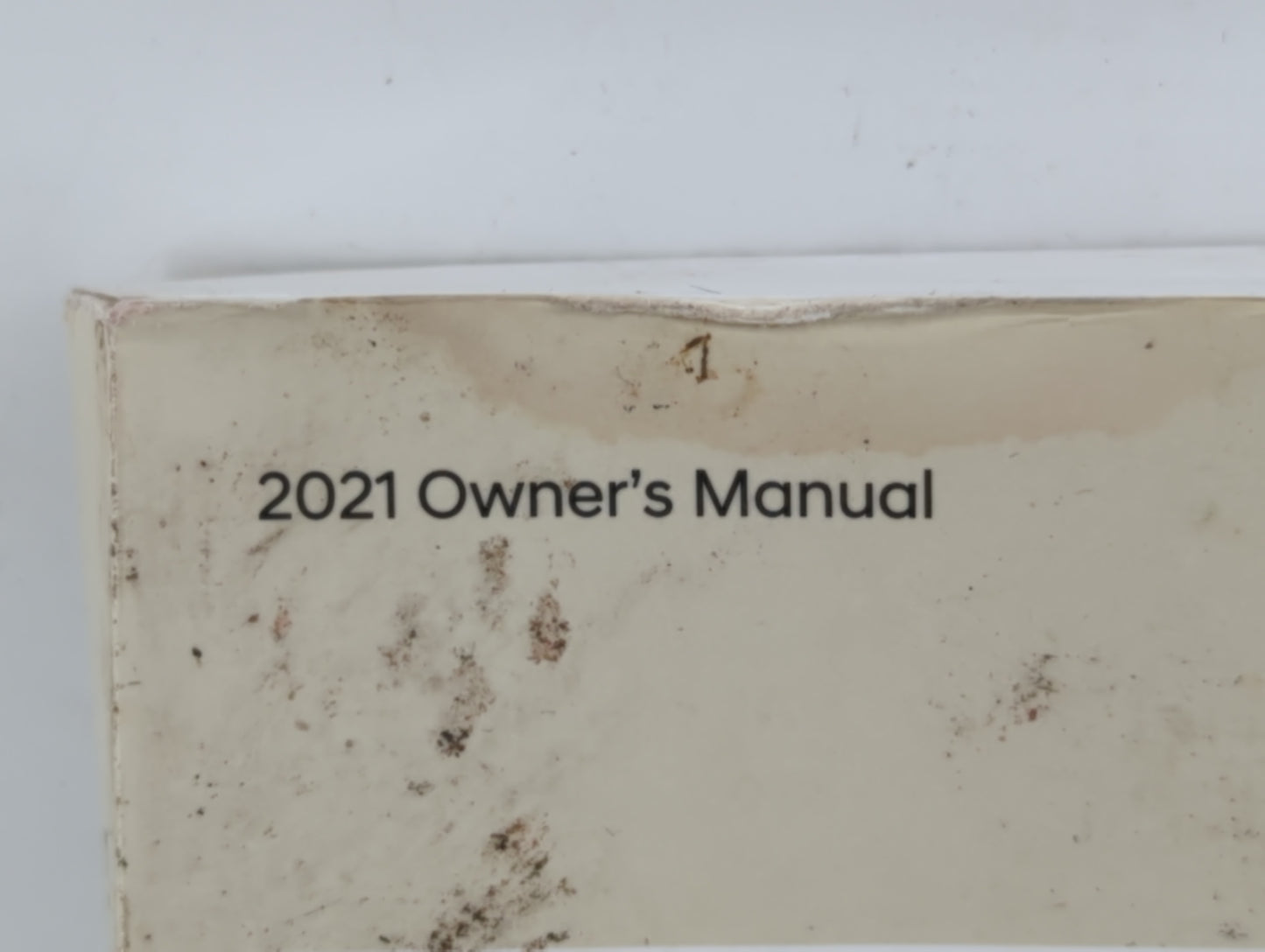 2021 Hyundai Elantra Owners Manual Book Guide P/N:M0BO-EU11C OEM Used Auto Parts - Oemusedautoparts1.com